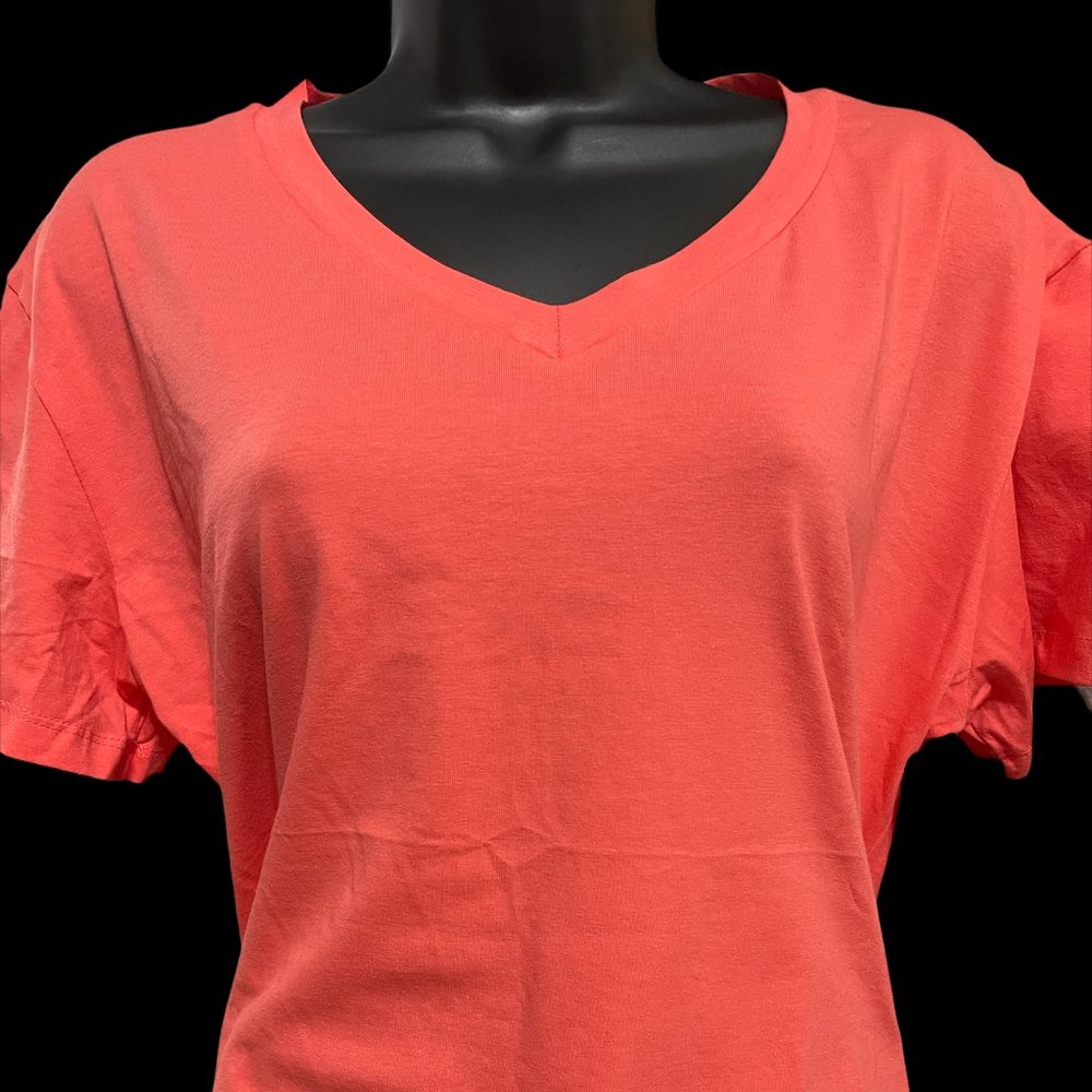 Love Nation Women's V Neck Top